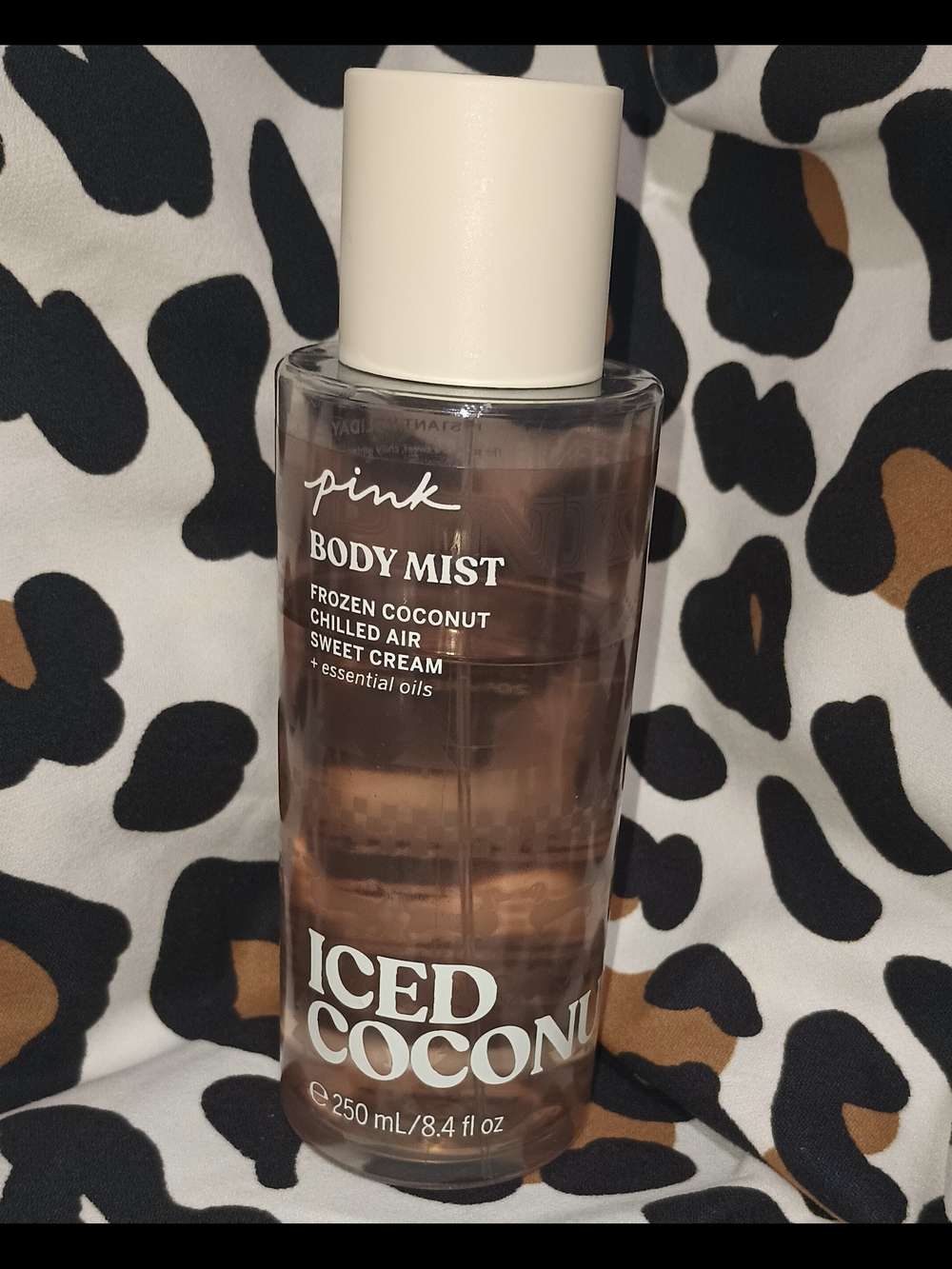 Instant Holiday Body Mist — Brown Liquid, White Cap